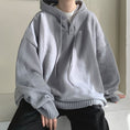 Load image into Gallery viewer, [Emeisa Series]★Sweater★ 2color Knit Tops Parka Unisex Men's Simple Gray Black
