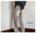 Load image into Gallery viewer, [YANDAN series]★Denim pants★ 3color bottoms pants unisex men's large size with design
