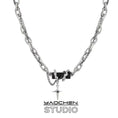 Load image into Gallery viewer, [YAOCHEN Series]★Necklace★ Accessory Unisex Men's Women's Black Star Design
