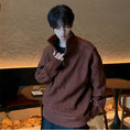 Load image into Gallery viewer, [Pvpvpv Series]★Sweater★ 3color Tops Unisex Men's Zipper Stand Neck Cool
