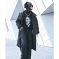 Load image into Gallery viewer, [Ancient Monster House---Kinryu Series] ★China style coat★ Cotton coat, thick, warm, winter clothes, long coat, black, black
