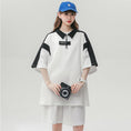 Load image into Gallery viewer, [YOUHAN Series]★Setup★ 3color POLO shirt + shorts, unisex, men's short sleeve, 2-piece set, summer clothes, color scheme
