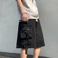 Load image into Gallery viewer, [PV Series] ★Shorts★ 2color Bottoms Casual Shorts Unisex Men's Black Red Easy to match
