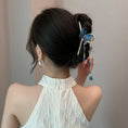 Load image into Gallery viewer, [Myo series] ★Chinese style hair ornament★ Old-fashioned Chinese clothing Improves temperament Fringe Butterfly Blue Blue Girls' night out Graduation party
