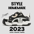 Load image into Gallery viewer, [CHAODONG Series]★Sneakers★ 3color Men's Shoes Shoes Sports Style Unisex Size 36-44 Brown Black Gray
