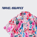 Load image into Gallery viewer, [TRAVEL ISSUANCE Series] ★Short Sleeve Shirt★ Hawaii Aloha Shirt Print Oil Painting Style Unisex Men's Blue Red
