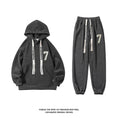 Load image into Gallery viewer, [BIGEMAN Series]★Setup★ 4color 2-piece set Hoodie + Pants Unisex Men's Large Size Coffee Color Black Gray
