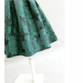 Load image into Gallery viewer, [Komii Series]★Skirt★ 2color Green Rose Bottoms Floral Skirt Circular Skirt Green Ladies
