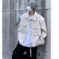 Load image into Gallery viewer, [Han Rishin Series] ★Jacket★ 2color Outerwear Unisex Men's Casual Easy to Match Short Length
