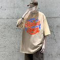 Gallery viewerに画像を読み込む, 【KCSJシリーズ】★半袖Tシャツ★ レトロ風 5color トップス Tシャツ 男女兼用 メンズ 大きいサイズ  アルファベット
