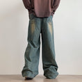 Load image into Gallery viewer, [NANSHI Series]★Denim Pants★ Bottoms Pants Unisex Men's Simple Easy to Match Blue Blue
