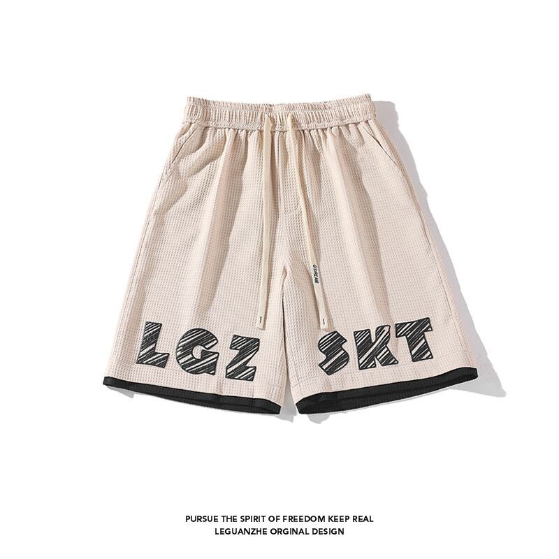 [BIGEMAN Series] ★Shorts★ 2color Sports Style Bottoms Short Pants Unisex Men's Large Size Fashion