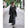 Load image into Gallery viewer, [Old Monster --- Rabbit Series] ★China style pants★ 2color Gaucho pants bottoms Black Black Pink
