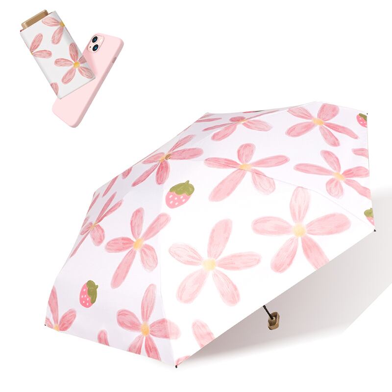 [QIANYU Series] ★Umbrella★ 3 types selectable, six ribs, rain and sunny, six-fold umbrella, dual use, manual, rainy season, rainproof soup, sun protection, floral pattern