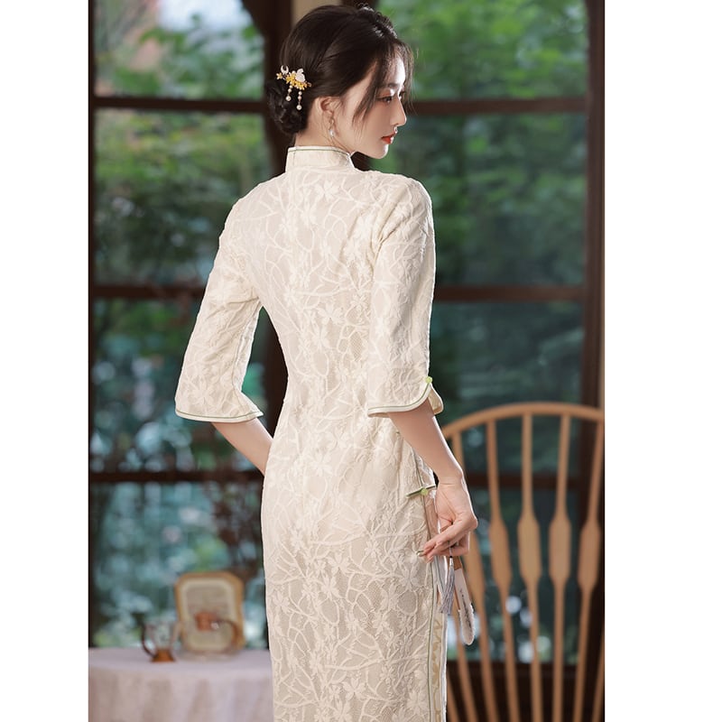 [RUYUN Series]★China Dress★ 2color Chinese Style Dress Party Wedding Green White