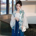 Load image into Gallery viewer, [Haruyama Mokugo Series] ★Chinese style happi coat★ Outerwear, thin, improved Chinese clothing, loose, everyday wear, Chinese clothing, thin, summer clothing, cute
