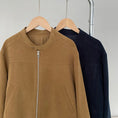 Load image into Gallery viewer, [Togawa Series] ★Outer★ 2color Jacket Short Length Simple Easy to Match Brown Navy ML
