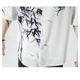 Load image into Gallery viewer, [MOWENZHAI Series] ★Chinese style shirt★ Tops, unisex, men's, bamboo print, large size, cool, Chinese clothing
