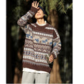 Load image into Gallery viewer, [Pvpvpv series] ★Sweater★ 2color knit tops Christmas unisex men's deer casual easy to match
