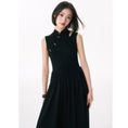 Load image into Gallery viewer, [Yang's Great Dream Series]★Chinese style dress★ Improved Chinese dress, Chinese clothes, slimming, long length, black, black summer clothes
