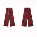 Load image into Gallery viewer, [MEIMEI Series]★Pants★ 2color Casual Pants Bottoms Plaid Pattern Green Red Green Red
