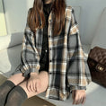 Load image into Gallery viewer, [YYCL Series]★Shirt★ 6color Tops Ladies Check Pattern Fashion Easy to Match Long Sleeve
