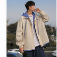 Load image into Gallery viewer, [MTY Series]★Jacket★ 3color Outerwear Unisex Men's Stylish Faux Layered Black Blue
