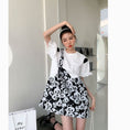 Load image into Gallery viewer, [Left Sister Series] ★One Piece★ Panda Super Cute Loose Round Neck Short Sleeve Short Length Switchable
