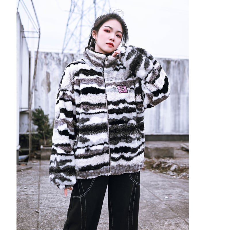 [Kokaisha --- Palpitating Soul Core Series] ★China style coat★ Winter coat + muffler, thick, warm, winter clothes, cold protection