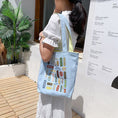 Load image into Gallery viewer, [2060 series] ★China style bag★ 2color tote bag handbag large capacity date commuting to school print
