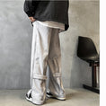 Load image into Gallery viewer, [Leonbinno Series] ★Casual Pants★ Brushed lining 2color Bottoms Pants Unisex Men's Light Gray Black
