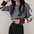 Load image into Gallery viewer, [LIANGLIANG series]★Knit tops★ 3color tops mini length white black gray
