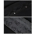 Load image into Gallery viewer, [Daiseiryusu Series] ★China style outerwear★ Rasha Letter pattern Kanji pattern Chinese clothing Color scheme Black Gray Jacket
