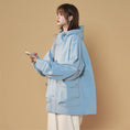 Load image into Gallery viewer, [FKZ Series]★Jacket★ 2color outerwear unisex men's blue gray spring clothes ML XL 2XL casual
