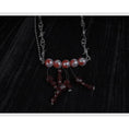 Load image into Gallery viewer, [Xiao Qing Long Shu Series] ★China style necklace★ China style accessories red red cute
