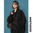 Load image into Gallery viewer, [FKZ Series]★Jacket★ 3color outerwear unisex men's stadium jacket black wine red green
