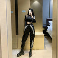 Load image into Gallery viewer, [Suga Series]★Setup Order Single Item★ Tops or Pants Sexy Casual SML LL Black Black INS Style
