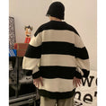 Load image into Gallery viewer, [PPG Series]★Sweater★ 2color knit tops, horizontal stripes, striped pattern, unisex, men's, casual, easy to match
