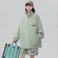 Load image into Gallery viewer, [CHAOMEICHEN Series]★Setup★ 3color outerwear + shorts, unisex, men's sun protection, green, black, fashion
