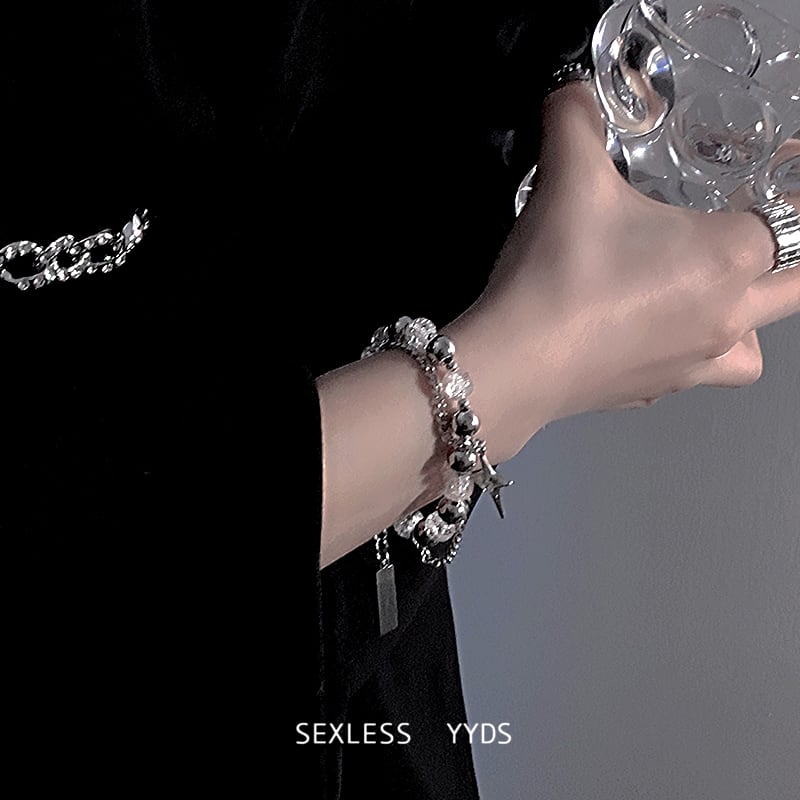 [yyds genderless series] ★Bracelet★ Bracelet Women's Accessories Unisex Men's Star Star Cool