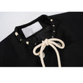 Load image into Gallery viewer, [Mage Designer Series]★Outerwear★ Short length tops Black Black Fashion Easy to match
