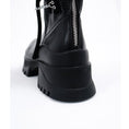 Load image into Gallery viewer, [chicsky---Kurono Series]★Shoes★Boots 35 36 37 38 39 Shoes Rose Chain Black Black Cute
