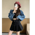 Load image into Gallery viewer, [DIANTOU series]★Skirt★ Mini skirt, denim skirt, bottoms, slimming, stylish, ladies
