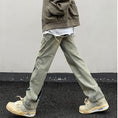 Load image into Gallery viewer, [BIGEMAN Series]★Denim pants★Bottoms, pants, unisex, men's, large size, fashion design
