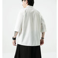 Load image into Gallery viewer, [JUNYI Series]★China style shirt★ Tops 4color Unisex Men's Large Size China Button Casual
