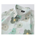 Load image into Gallery viewer, [MOISHE TIDE Series]★Floral pattern shirt★ 2color tops long sleeve shirt spring/summer ML XL 2XL unisex men's green blue
