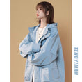 Load image into Gallery viewer, [Fujiiman Series]★Jacket★ 2color outerwear unisex men's blue gray green casual blue gray
