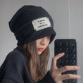 Load image into Gallery viewer, [Miyakoya Series] ★Hat★ Cap Great for making your face look smaller! Accessories Unisex Stylish Trendy Black Fashion
