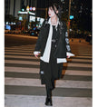 Load image into Gallery viewer, [Kokaisha --- Butterfly Effect Series] ★Blazer★ Outerwear SML Spring Clothes Easy to match Black Black Unique
