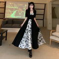 Load image into Gallery viewer, [PANGSAO Series] ★Long length dress★ Summer long length large size black black wedding date commuting
